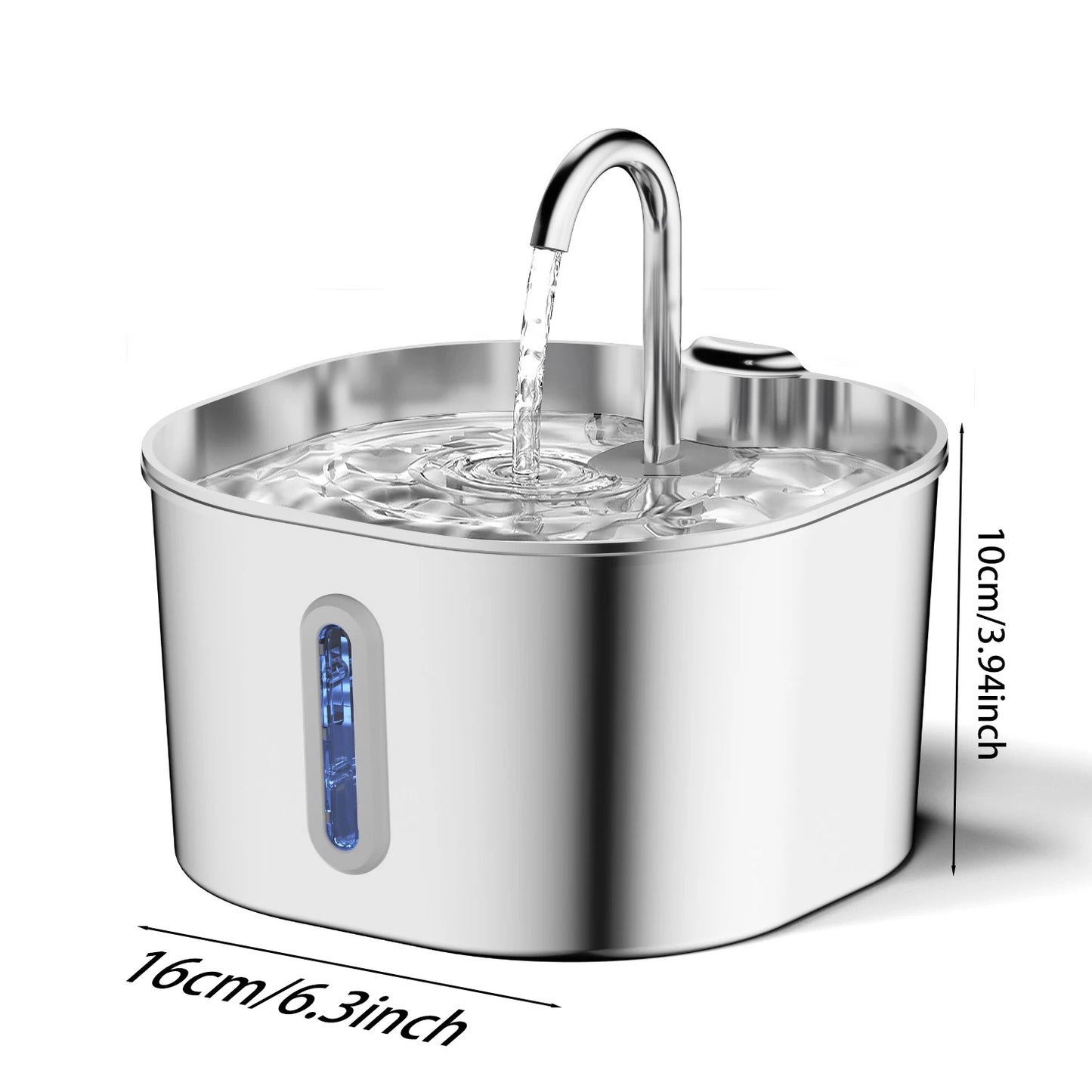 Stainless Steel Pet Hydration Fountain