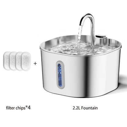 Stainless Steel Pet Hydration Fountain