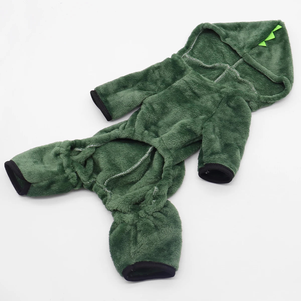 Cozy Dino Fleece Pet Hoodie