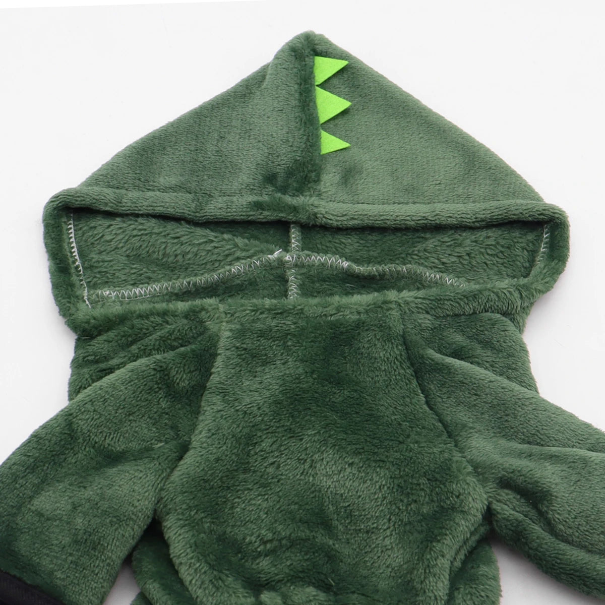 Cozy Dino Fleece Pet Hoodie