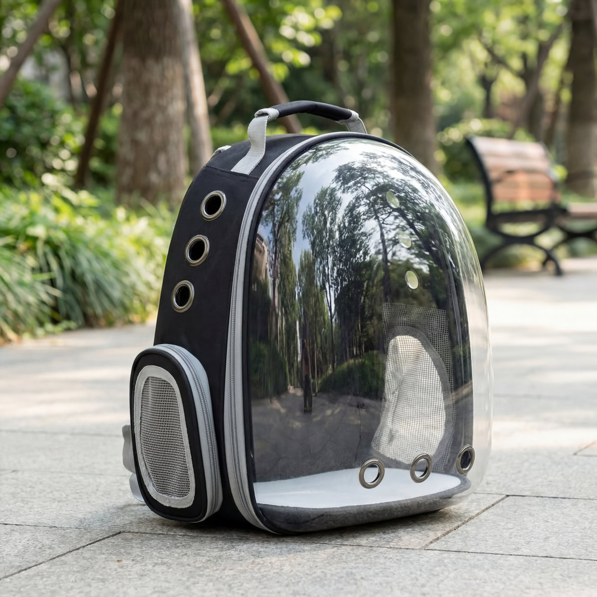 Panoramic Bubble Pet Travel Backpack