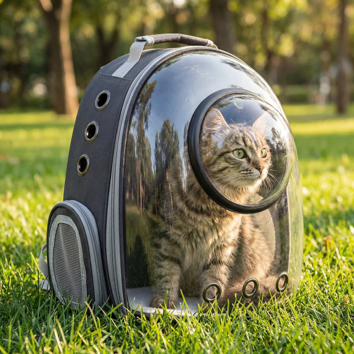Panoramic Bubble Pet Travel Backpack