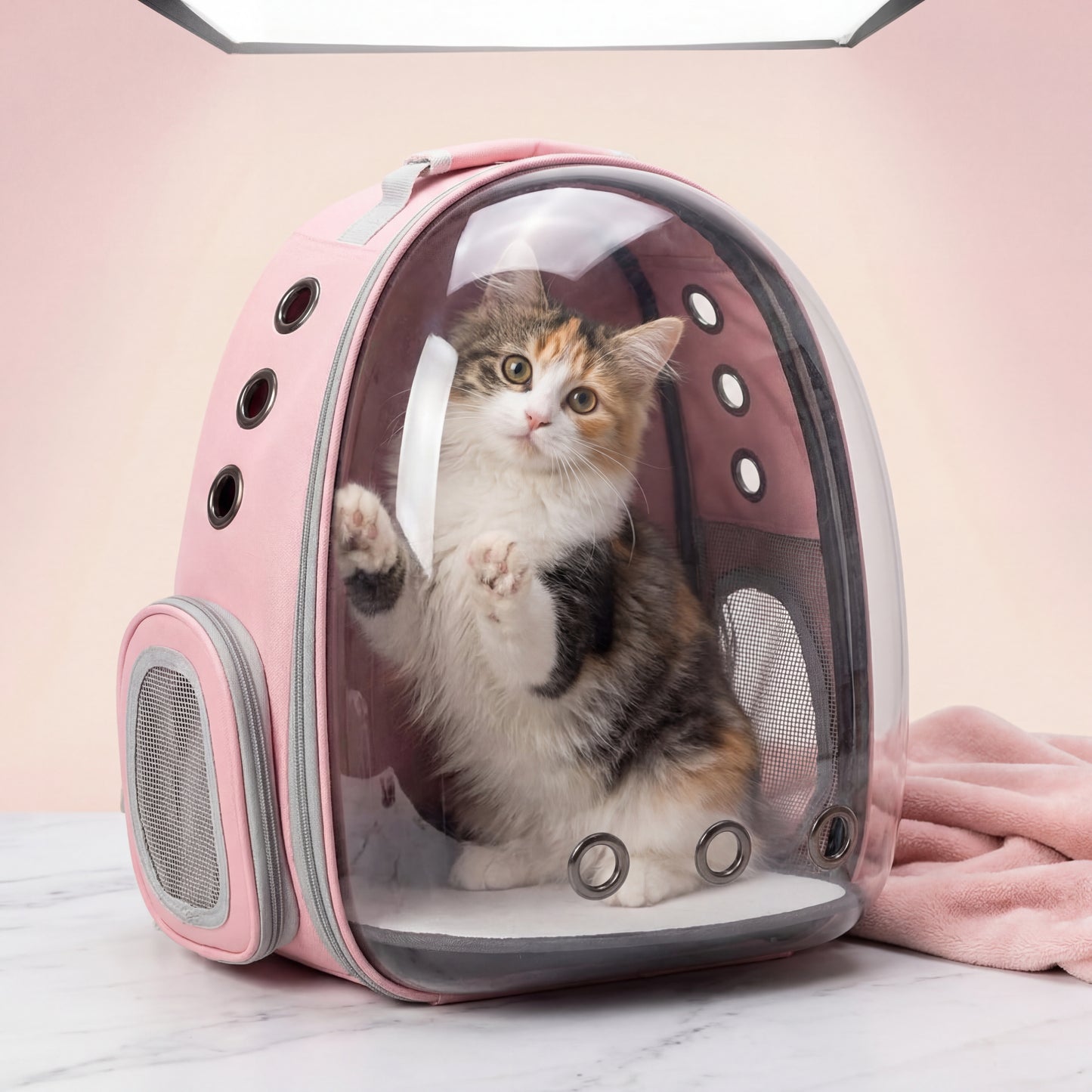 Panoramic Bubble Pet Travel Backpack