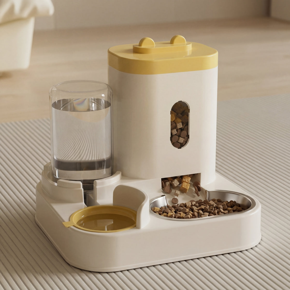 Gravity-Fed Dual Dining Station