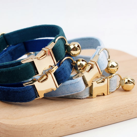 Custom Engraved Bowknot Cat Collar